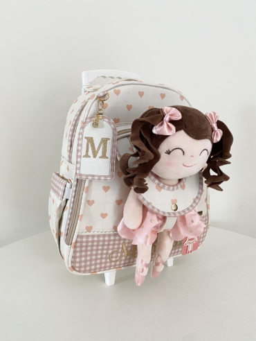 Mochila Essencial com Pelúcia